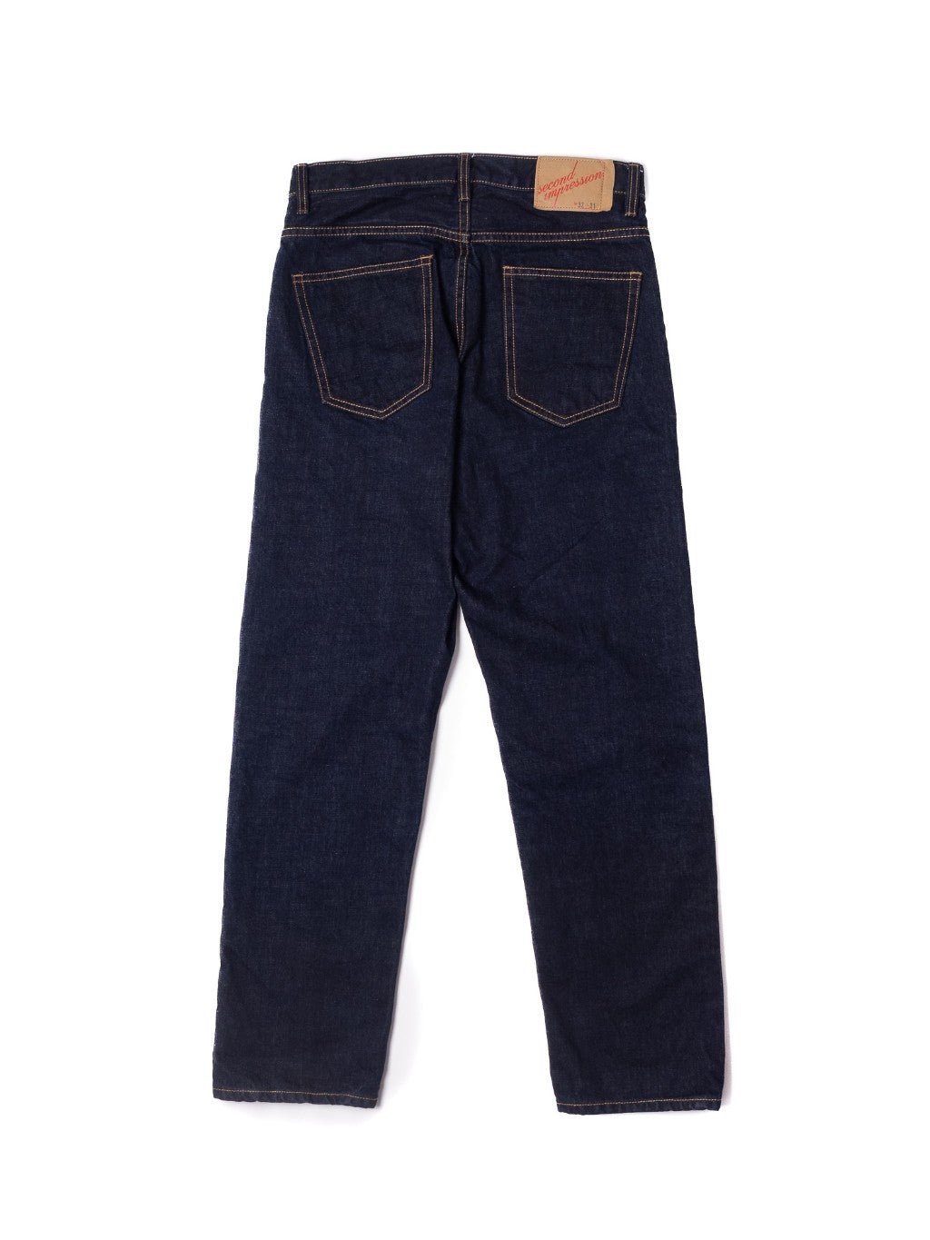 [HWDW-FRAW]กางเกงยีนส์เอวสูงผ้าดิบ High Waist 90s jeans "F**g RAW"
