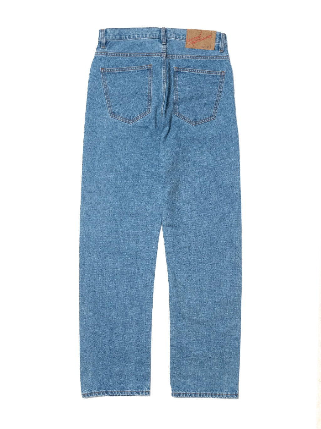 [HWDW-WASHS]กางเกงยีนส์ฟอกเอวสูงริมแดง High Waist 90s jeans "washed selvedge"