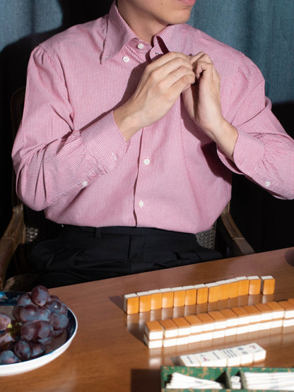 [S2OX-CHERRYWS]เสื้อเชิ้ตOCBD แขน spalla camicia "CHERRY"