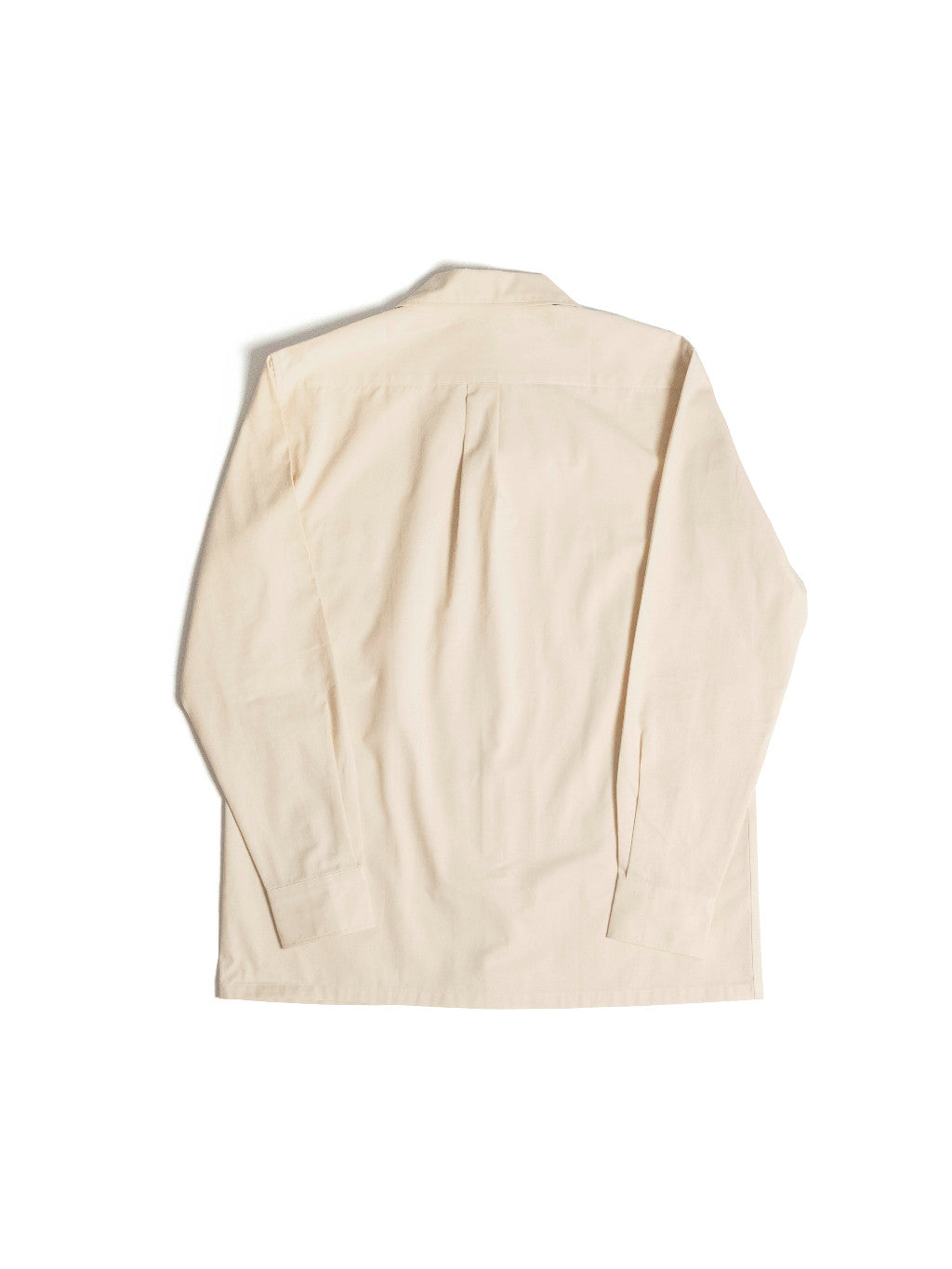 S5-CREAM เสื้อเชิ้ต Cuban collar shirt สี "CREAM"