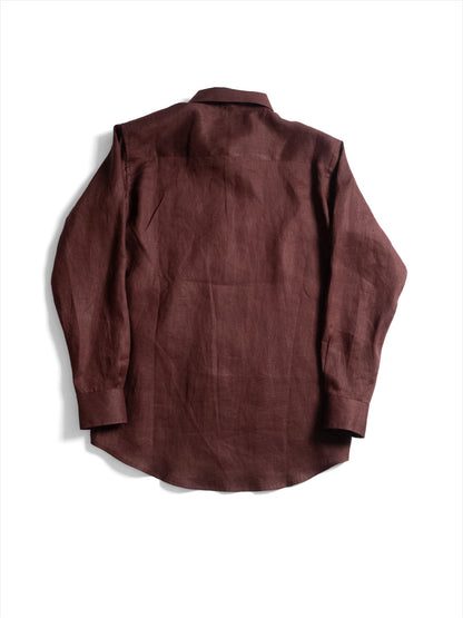 [OPCS-LN-RUBY] เสื้อเชิ้ตลินิน One Piece Collar Shirt - Classic Shirt