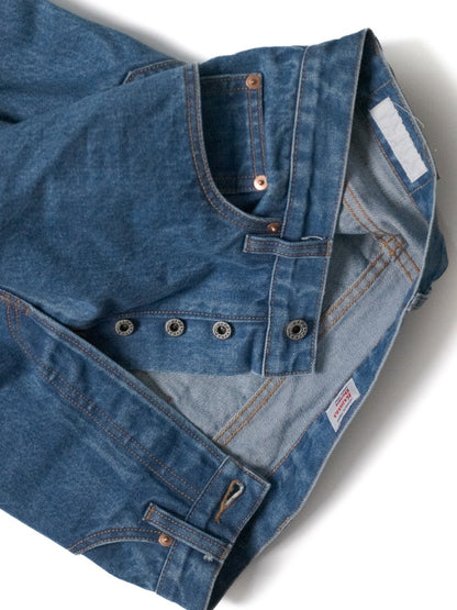 [HWDW-FLINDIGO]กางเกงยีนส์ขา Flare เอวสูงสี indigo "FLARE INDIGO"